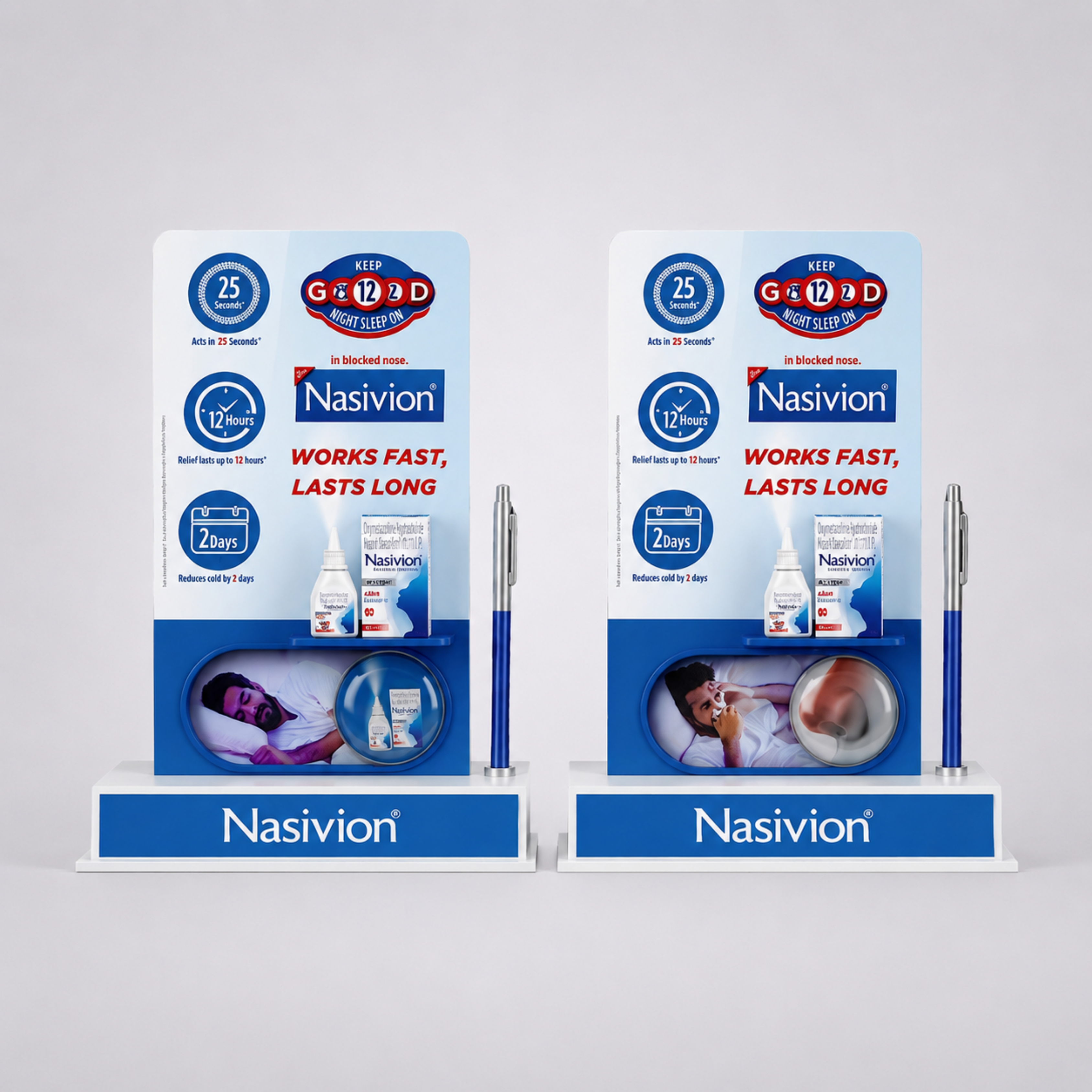 CUSTOMISED NASAL CONGESTION MAGNETIC DETAILER